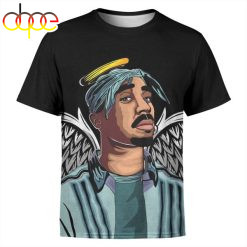 3D SHIRT -Tupac songs Hip Hop 80s Vintage Custom Graphic High Quality Polyester Printful