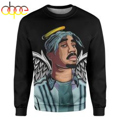 Alternative view of 3D SHIRT -Tupac songs Hip Hop 80s Vintage Custom Graphic High Quality Polyester Printful