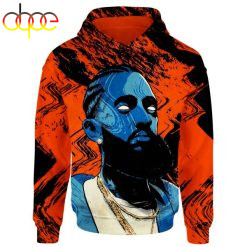 3D SHIRT -Nipsey hussle kids Hip Hop 80s Vintage Custom Graphic High Quality Polyester Printful