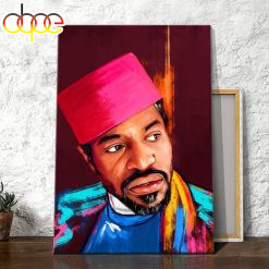 André 3000 Artwork Poster Canvas