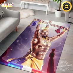 Tupac Black Jesus Hip-hop Rug