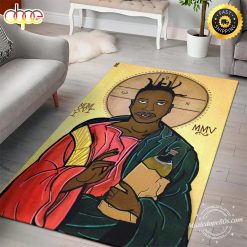 Old Dirty Bastard Wu-tang Member Old School Hip Hop Rug