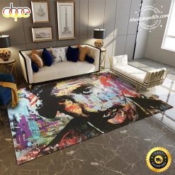 2Pac Thuglife Color Oil Painting Carpet