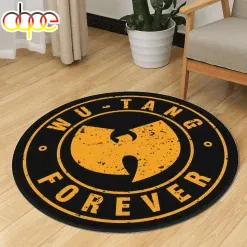 Wu-tang Clan Forever Logo Basic Round Carpet