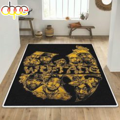 Wu-Tang Clan Logo Members Art Group Rug