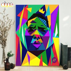 Notorious Big Biggie Pattern Graphics Poster Canvas