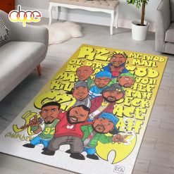 Wu Tang Clan Cartoon Hip-hop Rug