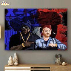 Wu-tang Gang Members Ghostface Killah&Method Poster Canvas