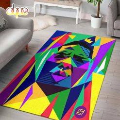 Biggie Pattern Graphics Hip-hop Rug
