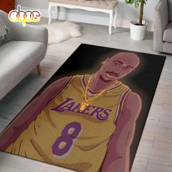 08 Tupac Shakur Los Angeles Lakers Hip-hop Rug