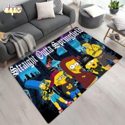 Simpson Family Straight Outta Springfield Rug