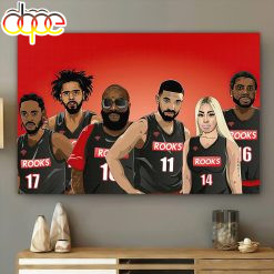 Best Rappers Of The 2010s Rug Hip-hop Poster Canvas