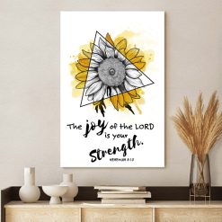 The Joy Of The Lord Is My Strength Poster Canvas
