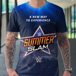WWE SummerSlam 2022 Logo 3D Shirt WWE SummerSlam 2022 Logo 3D Shirt