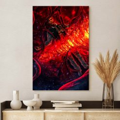 Bye Bye Jason Stranger Things 4 Fan Art Poster Canvas