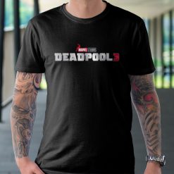 Marvel Studios' Deadpool 3 Official Logo Unisex T Shirt Marvel Studios' Deadpool 3 Official Logo Unisex T Shirt
