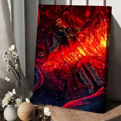 Bye Bye Jason Stranger Things 4 Fan Art Poster Canvas
