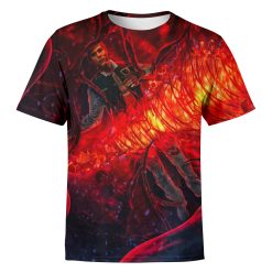 Bye Bye Jason Stranger Things 4 Fan Art 3D Shirt