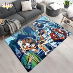 Tupac Shakur và Biggie Smalls Legend 90s Hip-hop Rug