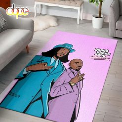 Grand Theft Auto Classic Tupac & Snoop Dogg Hip-hop Rug