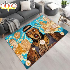 The King of Memphis NBA Rug