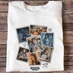 Eddie Munson Scrapbook Photos Stranger Things 4 T Shirt 