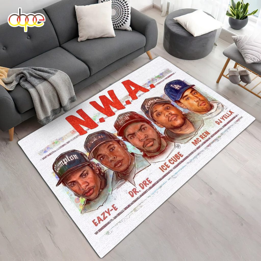 Hip Hop Rug Nwa Members Hip-hop Rug