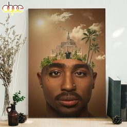 2Pac Makaveli Tree City Hip-hop 90s Poster Canva