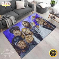 Legends Of Rap & Hip Hop 80s Artists Rug Carpet