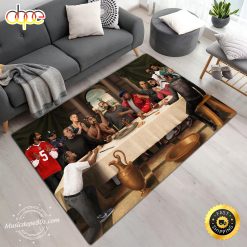 Rapper Star Legend The Last Supper Art Painting Carpet