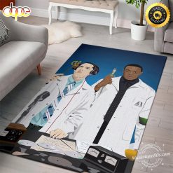 Eminem Dr Dre Medical Supply Illustration Artwork Rug