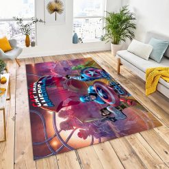 Captain America Cold War Rug