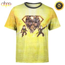 Wu-Tang Clan x Superman Cartoon Sample 3d Shirt All Over Print