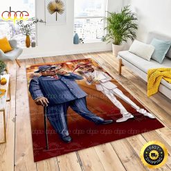 Tupac And Biggie Artwork Hip Hop Rapper Rug