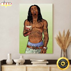 Lil Wayne I Got Cake Like Everyday My Birthday Canvas