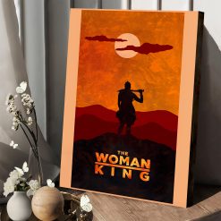 The Woman King 2022 Movies Poster Wall Art Canvas