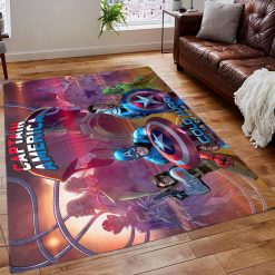 Captain America Cold War Rug