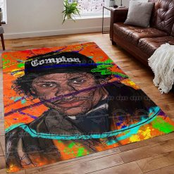 Eazy E Straight Outta Compton 90s Hip-hop Rug Carpet Eazy E Straight Outta Compton 90s Hip-hop Rug Carpet