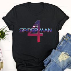 Spider Man 4 Marvel Studio's Official Logo Unisex T Shirt Spider Man 4 Marvel Studio's Official Logo Unisex T Shirt