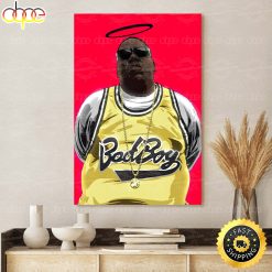 Biggie Smalls Bad Boy Basketball Jersey Canvas