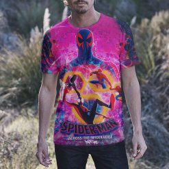 Spider-Man: Across the Spider-Verse 3D Shirt All Over Print T Shirt