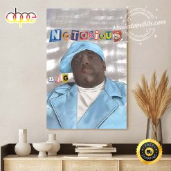 The Notorious Big Rap Legend Canvas Poster