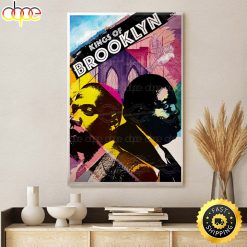 Biggie Smalls Dr.Dre Kings of Brooklyn Hip Hop Canvas Poster