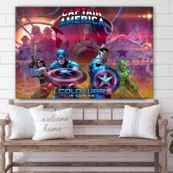 Cold War 2023 Captain America Home Decor Poster Canvas
