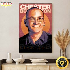 Legend Chester Bennington Hip Hop 90s Canvas Poster