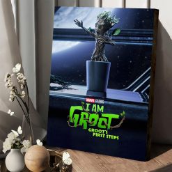 Groot’s First Steps – I Am Groot Marvel Studio’s Canvas Poster
