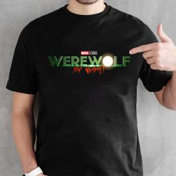 Werewolf By Night Marvel Studio's Official Logo Unisex T Shirt