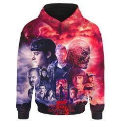 Stranger Things Final Season 2024 3D Shirt All Over Print T Shirt