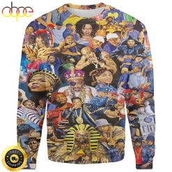 Laminated Rap Legends 80s and 90s 3D Shirt All Over Print
