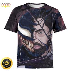 Eminem Venom Cover Art 3D Shirt All Over Print